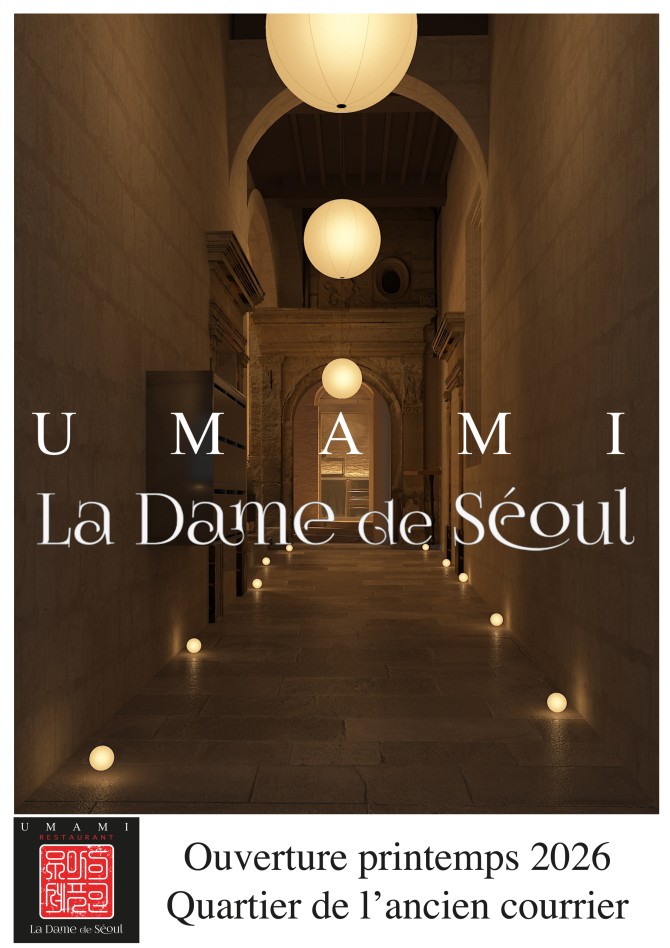 Salle du restaurant Umami la cinquième saveur