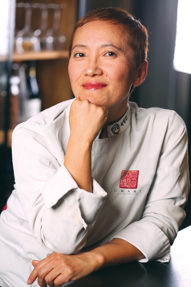 La cheffe Amélie Young Min Deguine